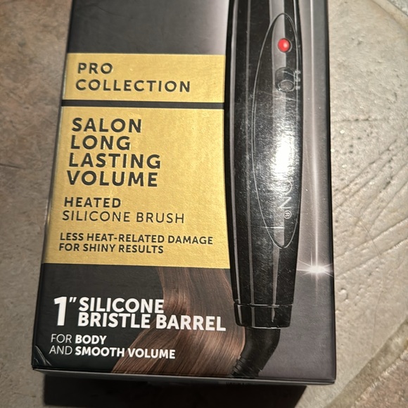 Revlon Salon Volume Body Heated Silicone Brush 430 Degree Heat Pro Collection 1" - Picture 3 of 7